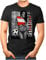 OM3 - Austria-Champions - Herren T-Shirt mit Länderflagge Ländershirt Fan Sexy Girl Frau Fußball Trikot Österreich Vintage Schwarz L
