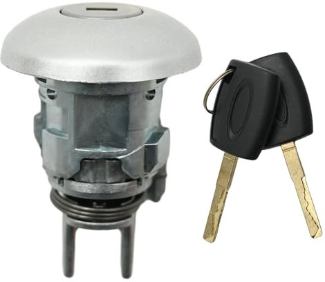 Hoypeyfiy 1781417 Front Door Lock Barrel with 2 keys Replacement for Transit Tourneo Custom Replaces 1926219