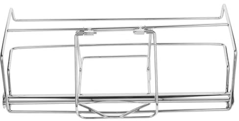 Support pour - Support pour - Organiseur pour sacs en plastique - Porte-sacs poubelle mural - Double tête - Distributeur en acier inoxydable