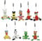 EXCEART 9stücke Teiliges Cartoon Tischkartenhalter Aus Holz Fotoclips Für Notizen Und Bilder Retro Design Für Büro Und Zuhause Dekorative Memo Clips