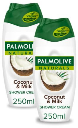 Home & Hatch - Milk And Coconut Shower Cream Bundle with 250ml Naturals Moisturising milk Pack of 2