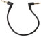 90 Degree Right Angled 3.5mm Male To Male Stereo Cable For Car AUX