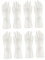 CRILSTYLEO 4 Paar Toilettenhandschuhe latexhandschuhe küchenhandschuhe gleitschutz abwasch Putzhandschuhe working gloves Hausarbeitshandschuhe wasserdichte Handschuhe Spülhandschuhe mittel