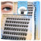 BEYELIAN Self Adhesive Eyelashes Clusters, Press On Lashes Pre Glued Eyelash Extension Kit with Lash Tweezer,10-16mm No Glue No Remover Needed Self Adhesive Lashes