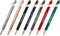 Jolis Papiers Stylo 2 en 1 Personnalisé Édition Cuivre Rose Gold, Argenté, Bleu Marine, Noir, Taupe, Bordeaux, Vert, Stylo avec votre texte personnalisé (Noir Édition Cuivre, 50)