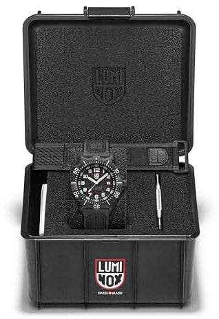 Luminox Herren Analog Schweizer Quarzwerk Uhr mit Kunststoff Armband XS.4231.Set
