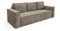 Corda Sofa Cord Schlaffunktion automatisch DL + Bedkasten Schlaffläche: 204×144 cm Kordsofa (poso 03 - beige)