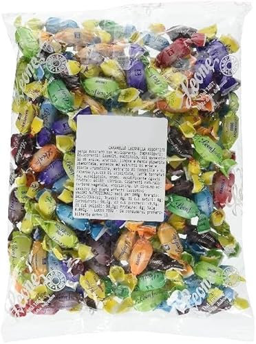 Caramelle senza zucchero Leone - Leonsnella assortite, 500g, vari gusti