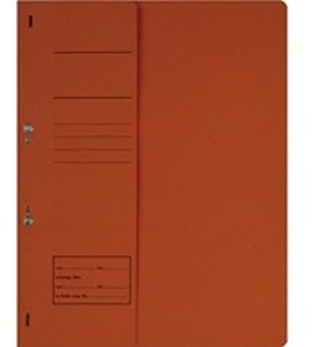 Ösenhefter DIN A4 250g kfm. Heftung Karton halber Vorderdeckel orange (125402620)