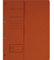 Ösenhefter DIN A4 250g kfm. Heftung Karton halber Vorderdeckel orange (125402620)