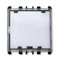 SIMON URMET PORTANOME ILLUMINABILE 2 MODULI COLORE ANTRACITE 101282