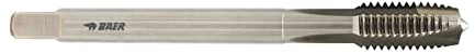 Baer Maschinengewindebohrer M16 HSSG Form B Gewindeschneider - Größe M 16 x 2,0 - DIN 376 Maschinen Gewinde Bohrer - Gewindebohrer Gewindeschneid Profi