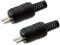 2X DIN Lautsprecher Stecker Kabelanschluss Knickschutz Schraubbar Boxen Adapter