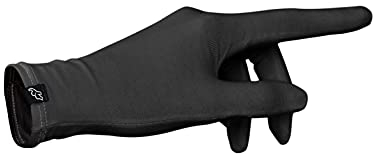 ElephantSkin Nachhaltige Baumwollhandschuhe | Antiviral, Antibakteriell & Aus Zertifizierter Bio-Baumwolle (Schwarz L)