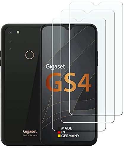 KELOLIN [3 Stück] für Gigaset GS4/GS5 Panzer Schutz Glas Bildschirm Schutzfolie, 9H Härte, Anti-Kratzen, Anti-Bläschen,Anti-Fingerprint, HD-Klar Bildschirm Schutzfolie Kompatibel mit Gigaset GS4/GS5