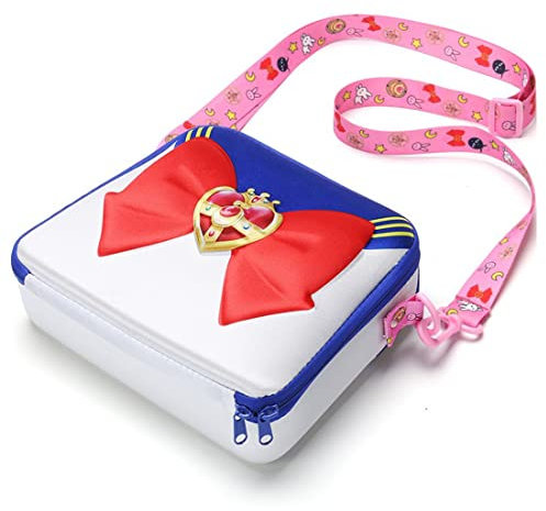 Süße Anime Cosplay große Schleife Tragegriff Geldbörse Reise Schulter Crossbody Tasche für Frauen Mädchen