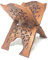Support pliable en bois pour le Coran - Format moyen