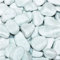 Sanitärshop Baustoffe & Sanitär Prima Zierkies Dekosteine Buntkies Kieselsteine Marmorsteine (5,0 kg Carrara weiß 25-40mm)