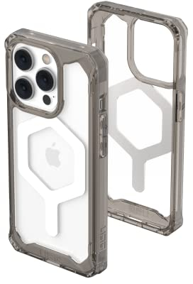 URBAN ARMOR GEAR UAG Designed for iPhone 14 Pro Case Grey Ash 6.1 Plyo Built-in Magnet Compatible with MagSafe Charging Lightweight Slim Shockproof Transparent Protective Cover