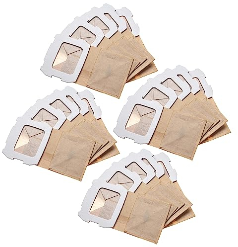 vhbw 20x Turbofilter kompatibel mit Maktec MT924 Schwingschleifer, Exzenterschleifer - Papier-Staubbeutel Set, Sandfarben