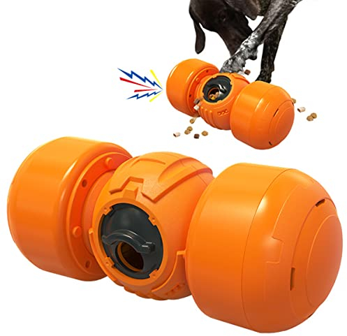 WEETEEG Interaktives Spielzeug für Hunde, Hundespielzeug Unzerstörbar für Mittlere Große Hunde, Intelligenzspielzeug Snackball für Hunde, Erhalte Glück und Reduziere Zerstörung