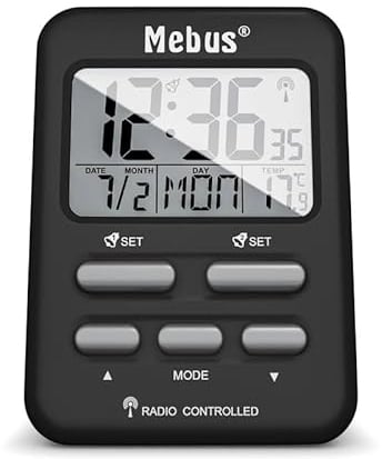 Mebus Elektronische Wecker, Mehrfarbig, einzigartig