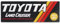 Toyota Land Cruiser Sales and Service Metallschild - Retro Toyota Schild für Garage, Geschäft oder Man Cave