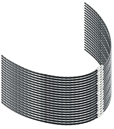 luolety Para Bosch F016800431 Línea de recortadora, hilo de corte extrafuerte, línea de carrete compatible con cortador de cepillo Bosch AFS 23-37, 37 cm x 3,5 mm (20)