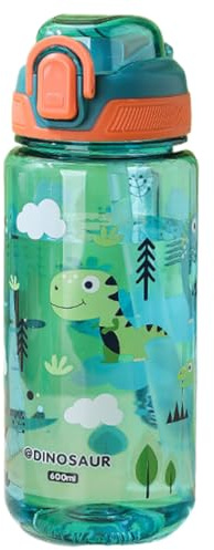 GedoX Water Bottle with Straw, Cute Sports Bottle, Kawaii Drinking Large Capacity Reusable Leak Proof Drink for School Office Outdoor