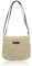 Bototack Petit sac de paille pour femme, sac à bandoulière d'été avec fermeture éclair et sangle réglable, tissage bohème fait à la main pour les vacances, la plage, les voyages, beige, one size
