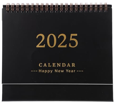 Operitacx Kleiner Tischkalender 2024–2025, Stehend Umklappbarer Juli 2024 Bis Dezember 2025 18 Monatskalender Akademischer Tischkalender Für Heimbürobedarf