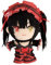 SXYNIO Date A LIVE Plüschtier Niedliche Himekawa Yoshino Tokisaki Kurumi Figur Puppe Gefülltes Plüschtier Cosplay Zubehör (A)