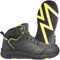 BWOLF Phoenix Arbeitsschuhe Herren S3 High Sicherheitsschuhe Herren S3 Nabuk wasserdicht, rutschhemmend 4x4 Grip Tech, Ergo Sohlen (Schwarz/Gelb, EU Schuhgrößensystem, Erwachsene, Numerisch, M, 43)