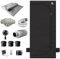 Green Spirit Growzelt Komplettset 100x100x200 cm - 240W LED Grow Lampe dimmbar, Classic L, für 3 Pflanzen, Belüftungssystem, Hygrometer, Stofftöpfe - Grow Komplett Set Zelt Schrank Box Wachstum
