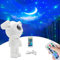 Astronaute Projecteur Galaxy, Réglable LED Projecteur Ciel Étoilé Avec Télécommande, Projecteur Etoiles Plafond, Décoration des Chambres Projecteur Galaxie Plafond Enfants et Adultes