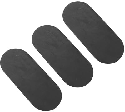 TUCKBOLD 3pcs PVC Kayak Repair Patches for Inflatable Boats Canoe Black Automotive Parts