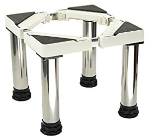 VAYEODEYU Mobiliario Base móvil， Base de Aire Acondicionado Pedestales y Marcos de Lavadora Ajustables elevados Longitud 60-78 cm Ancho 30-48 cm Estantes de refrigerador a Prueba de Humedad(28 31cm)