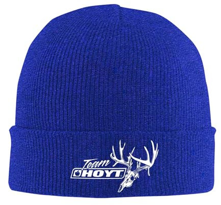 NCLIKGOR Hoyt and Archery Beanie-Mützen für Männer und Frauen, Totenkopfmütze, Winter-Strickmützen