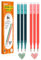 Donluhu Radierbare Ersatzminen [3 Rot und 3 Grün, 6er Pack, 0.7mm] Kompatibel mit Pilot FriXion Ball & Clicker & Eberhard Faber Animal Erase Stifte, Ersatzmine für Gelstift radierbar