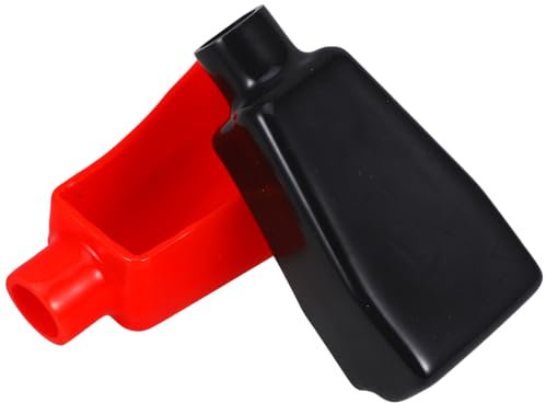Alipis Battery Clip Protective Cover Positive Negative Car Accessory for Battery Terminal Posts Replacement Cover