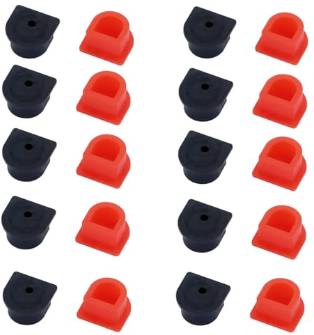 YCYUYUFUNS 50A Cable Glands Inserts Dustproof Cable Cover for Anderson Connectors Terminal-20Pcs