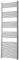 Greened House Chrome Straight Central Heating Towel Rail 600mm wide x 1800mm high Flat Towel Radiator