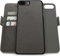 dreem Fibonacci 2-in-1 Wallet Case for Apple iPhone 8 Plus & 7 Plus - Luxury Vegan Leather, Magnetic Detachable Shockproof Phone Case, RFID Card Protection, 2-Way Flip Stand - Grey