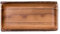THE CHEF COLLECTION, Plato de Madera de Acacia Natural, 32x17x2,5 cm, Centro de Mesa Decorativo Salon, Platos de Madera, Bandejas Decorativas, Bandeja Madera Rectangular, Platos Decorativos