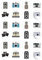 cdb 24 Vintage Cameras Iced Cake Toppers Icing Cupcake Topper Edible Fairy Cake Bun Frosting Round