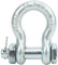 Manille d'Ancrage G2130 2T 3.25T 4.75T 6.5T Manille d'Ancrage en Acier Allié Résistant Type d'Arc en Acier avec Pièces De Machine De Levage De Navire à Écrou(3.25T（1pcs）)