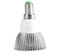 BYARSS Lampada da Coltivazione, Spettro Completo E27/E14/GU10 85-265V 18W 18 LED Lampadina a Crescita idroponica per Piante da Fiore(E14)