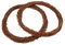 2 Stücke Weihnachtskranz Weidenkranz 30cm Rebenkranz Naturkranz Wandkranz Türkranz Rohling Adventskranz DIY Rattan Kranz für Weihnachten Dekoration Hochzeit Landhaus Deko