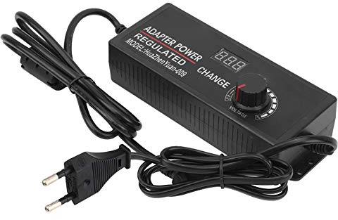 Netzteiladapter Netzteiladapter Eingang AC 110-240V Ausgang DC 3-12V 10A Einstellbarer geregelter Adapter EU Plug