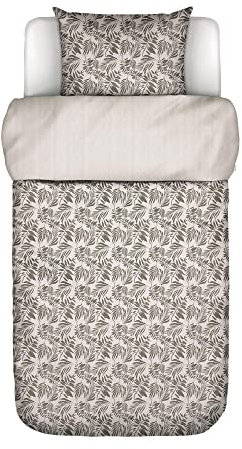 Marc O'Polo Bettwäsche Mysen Natural White 135x200 + 1x 80x80 cm